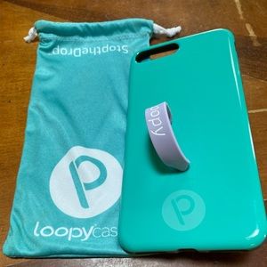 Loopy Case iPhone 6 7 8 plus Turquoise
